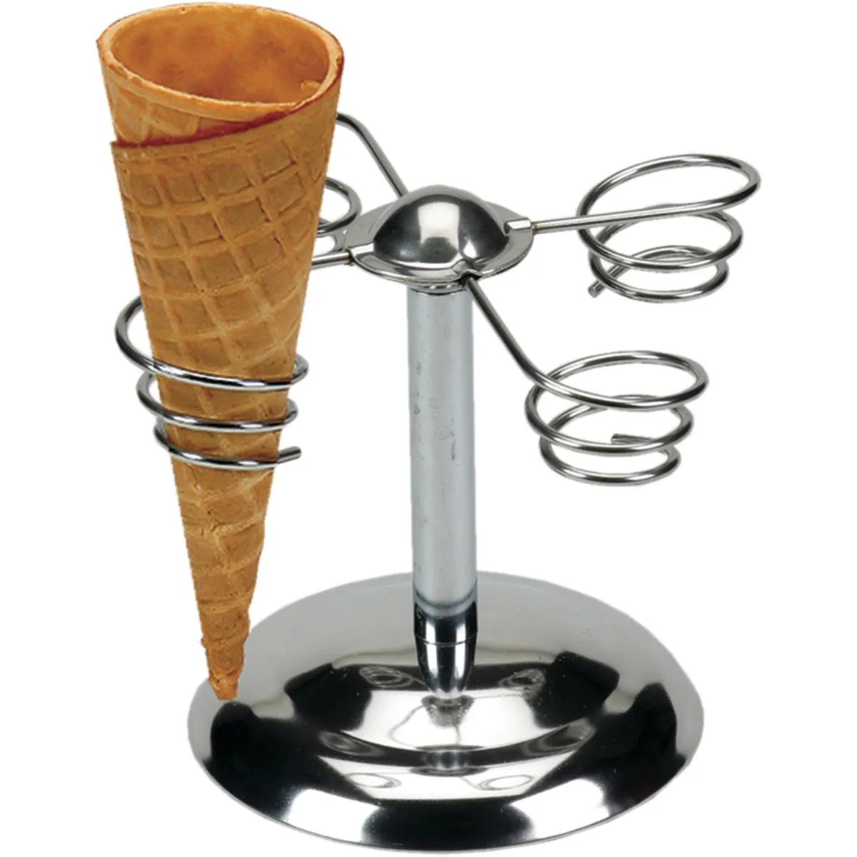 Schneider Portaconi gelato; 14x16.5 cm (HxØ); acciaio inox