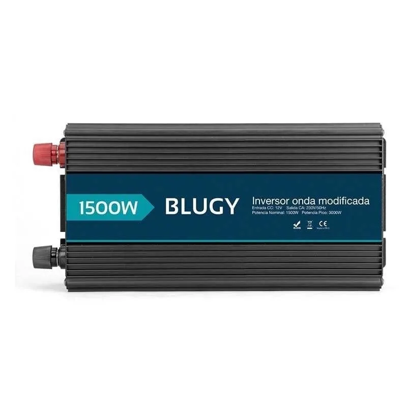 Inverter Blugy 12V 1500W Onda Modificata con Controllo Remoto