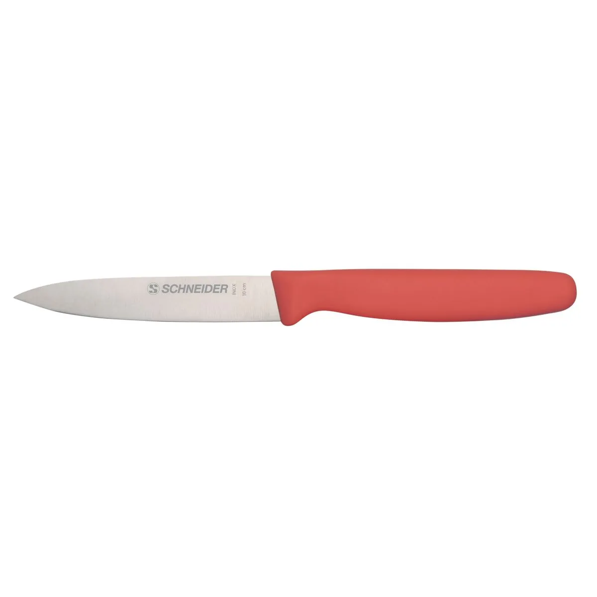 Schneider Coltello da verdura; lunghezza lama 10 cm; rosso