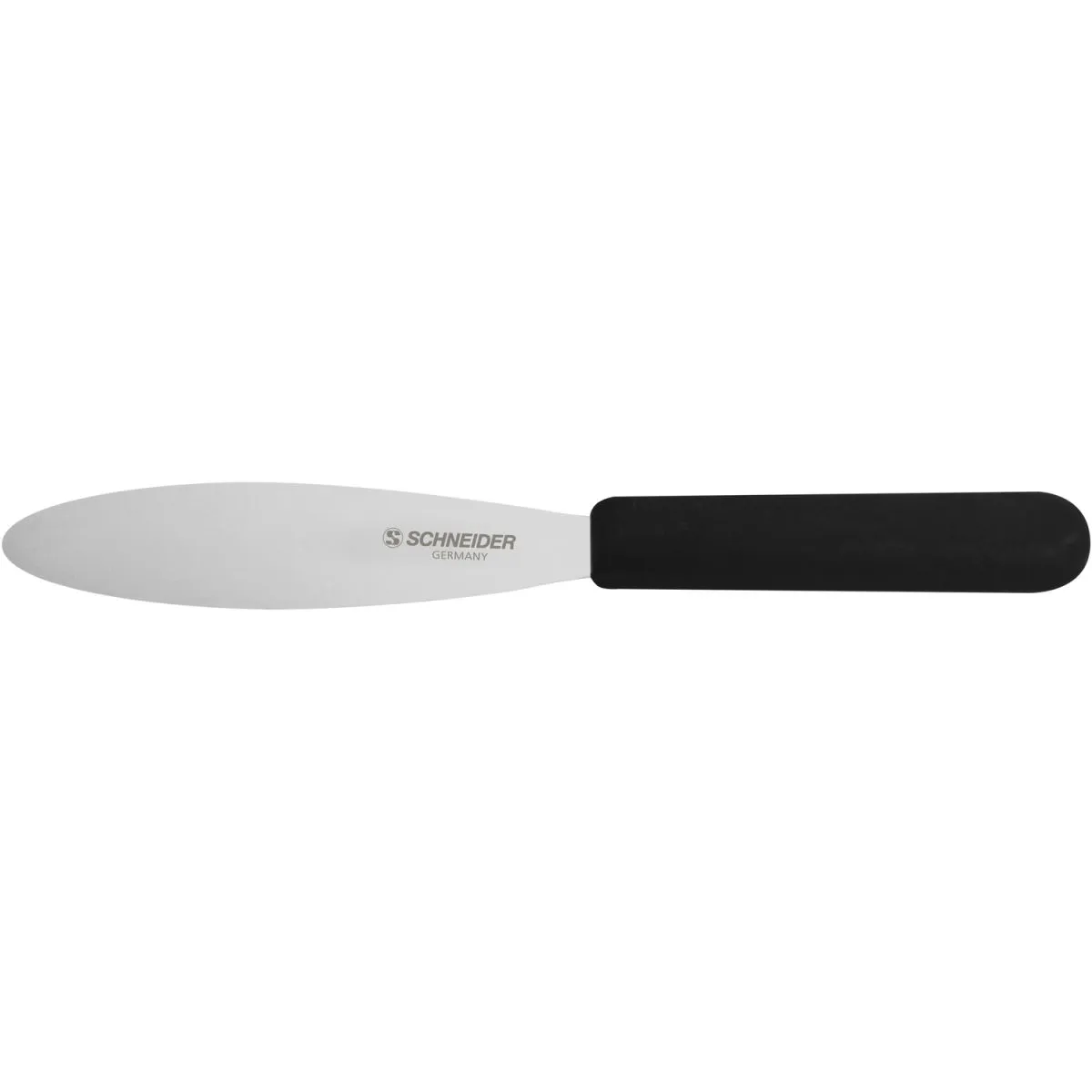 Schneider Coltello per spalmare; 9 cm (L); nero