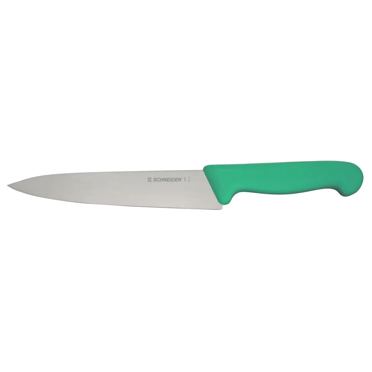 Schneider Coltello da cucina; lunghezza lama 18 cm; verde