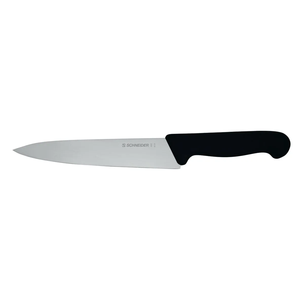 Schneider Coltello da cucina; lunghezza lama 18 cm; nero