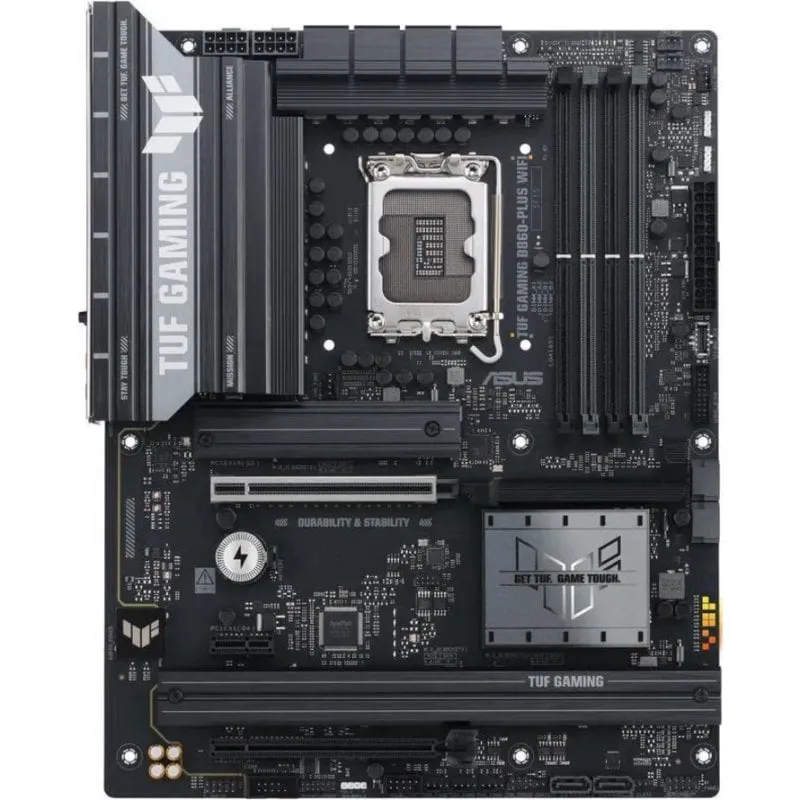 Scheda Madre ASUS TUF GAMING B860-PLUS WIFI Intel B860 LGA 1851 DDR5 ATX WiFi 7 USB 20Gbps