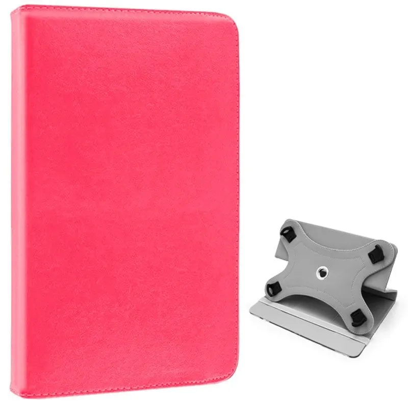 Custodia universale per e-book/tablet da 9,7"-11" con motivo panoramico rosa chiaro