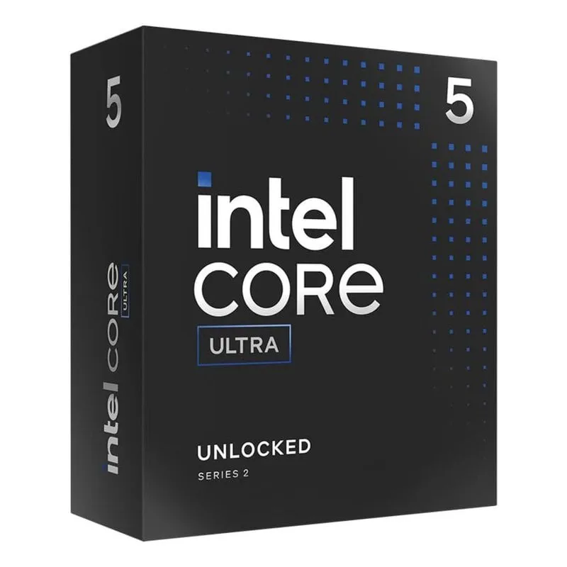 PROCESSORE INTEL CORE ULTRA 5 IN SCATOLA 225F (20 M CACHE FINO A 4,90 GHZ) FCLGA18W BX80768225F 99CN9C