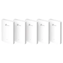 Set access point OMADA AX1800 Dual Band PoE White (5pz) EAP615 WALL 5 PACK