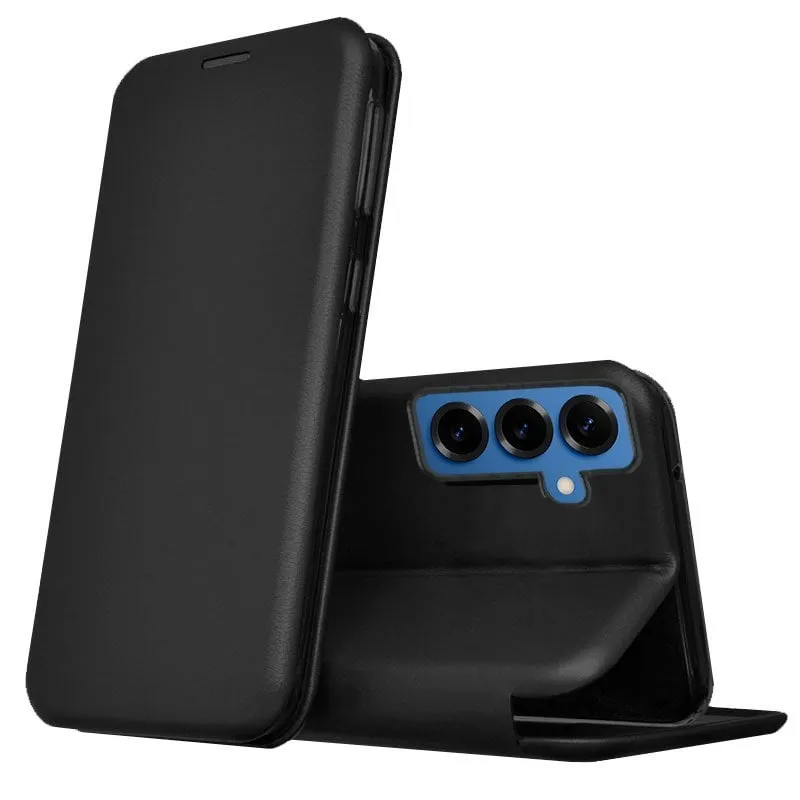 Custodia Flip Cover Cool Black Elegance per Samsung Galaxy S24 Plus / S25 Plus