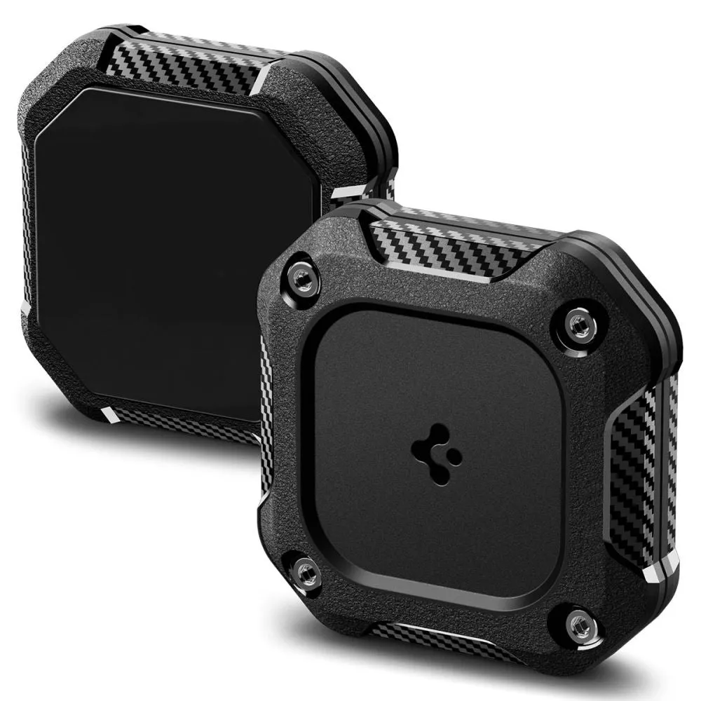 Custodia Waterproof Spigen Tough Armor per Apple AirTag, Nera ACS09781