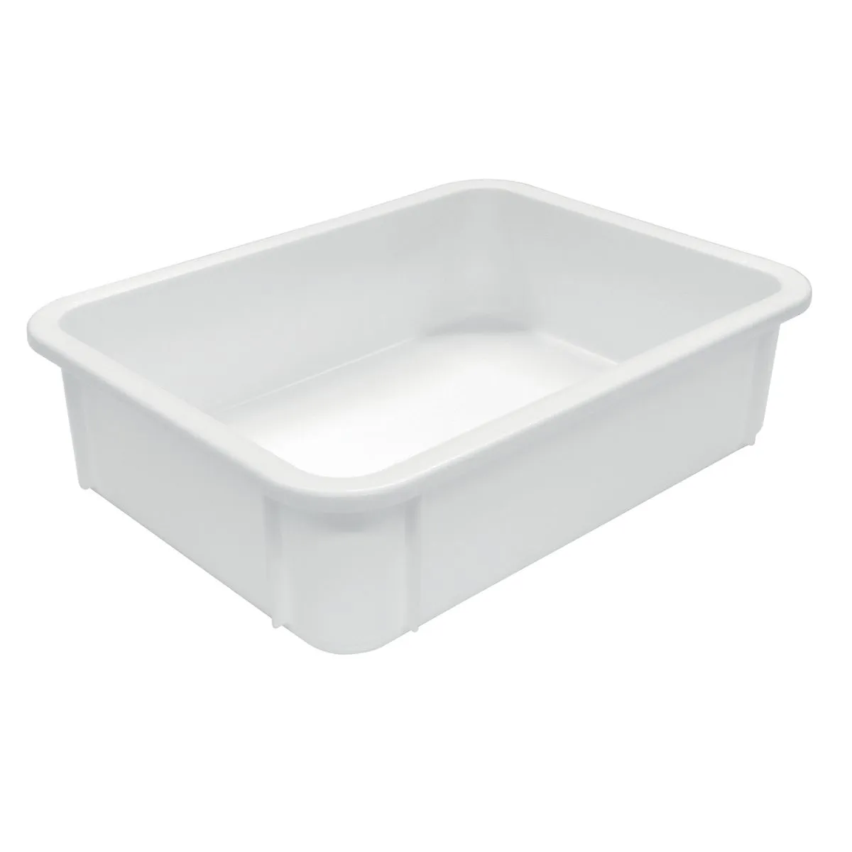 Schneider Contenitore impasto pizza; 10000 ml, 40x30x10 cm (LxLxH); bianco