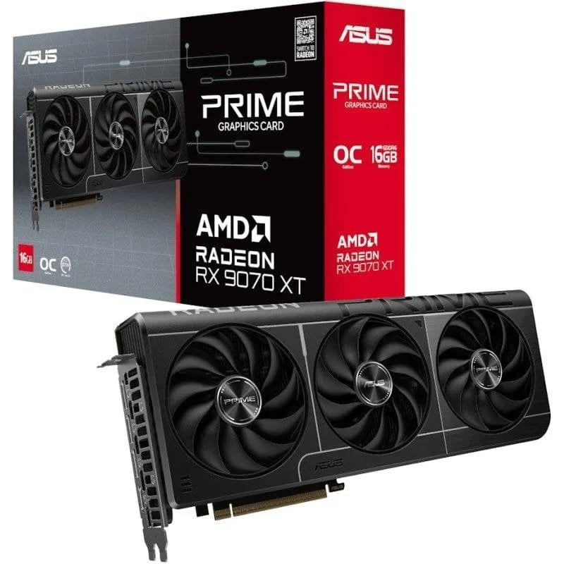 Scheda Grafica ASUS Radeon RX 9070 XT OC 16GB GDDR6 FSR 4