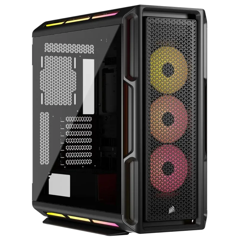 Corsair iCUE LINK 5000T LX RGB Mid Tower EATX Vetro temperato USB-C Nero