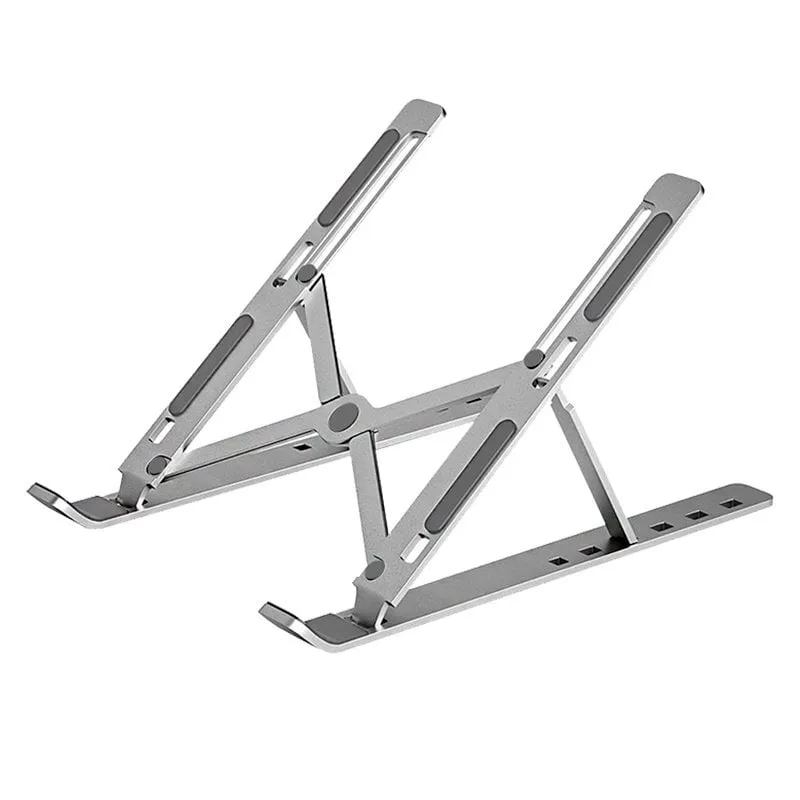 Supporto da tavolo universale pieghevole in alluminio per laptop