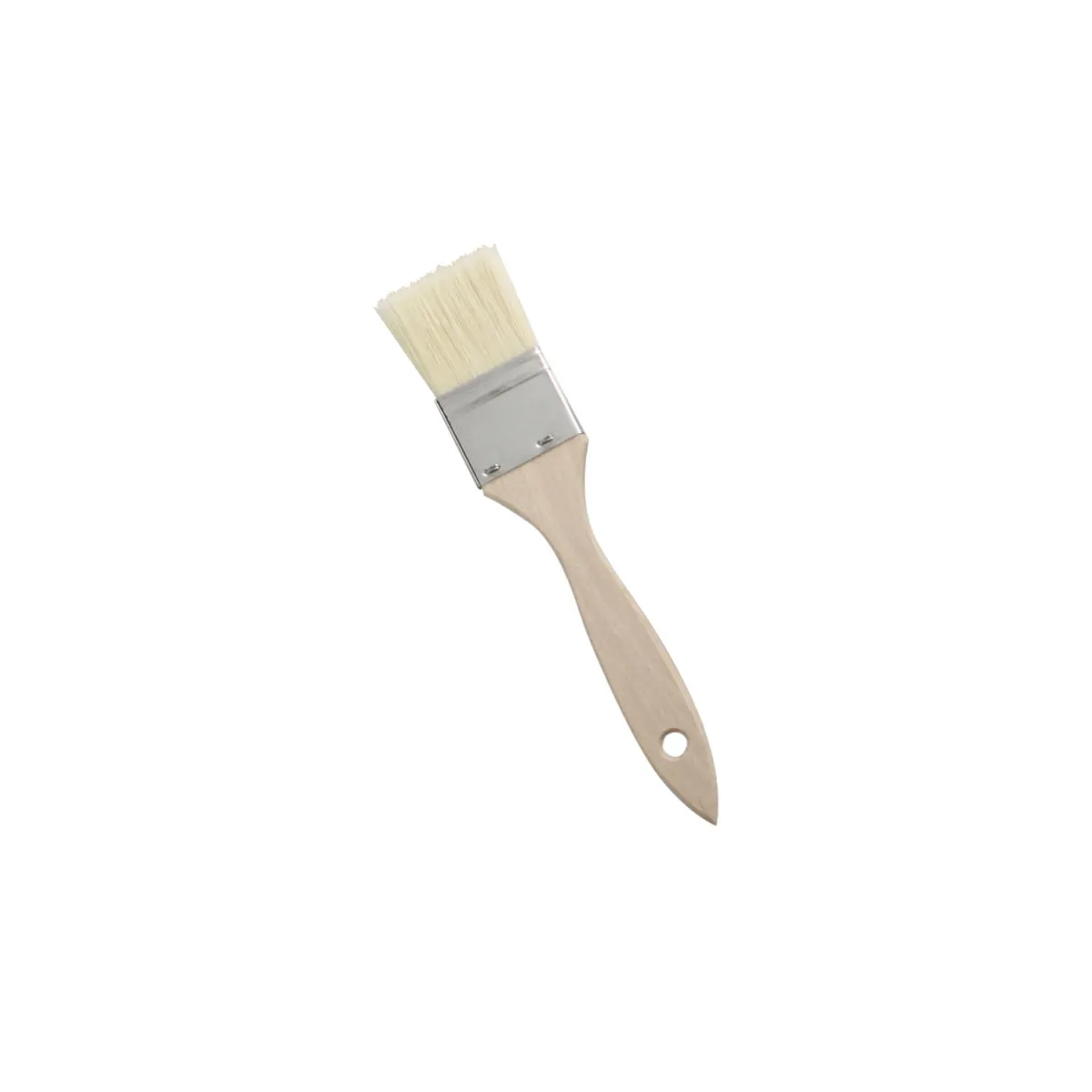 Schneider Pennello con manico in legno; 21.5x3.5x0.5 cm (LxLxH); bianco