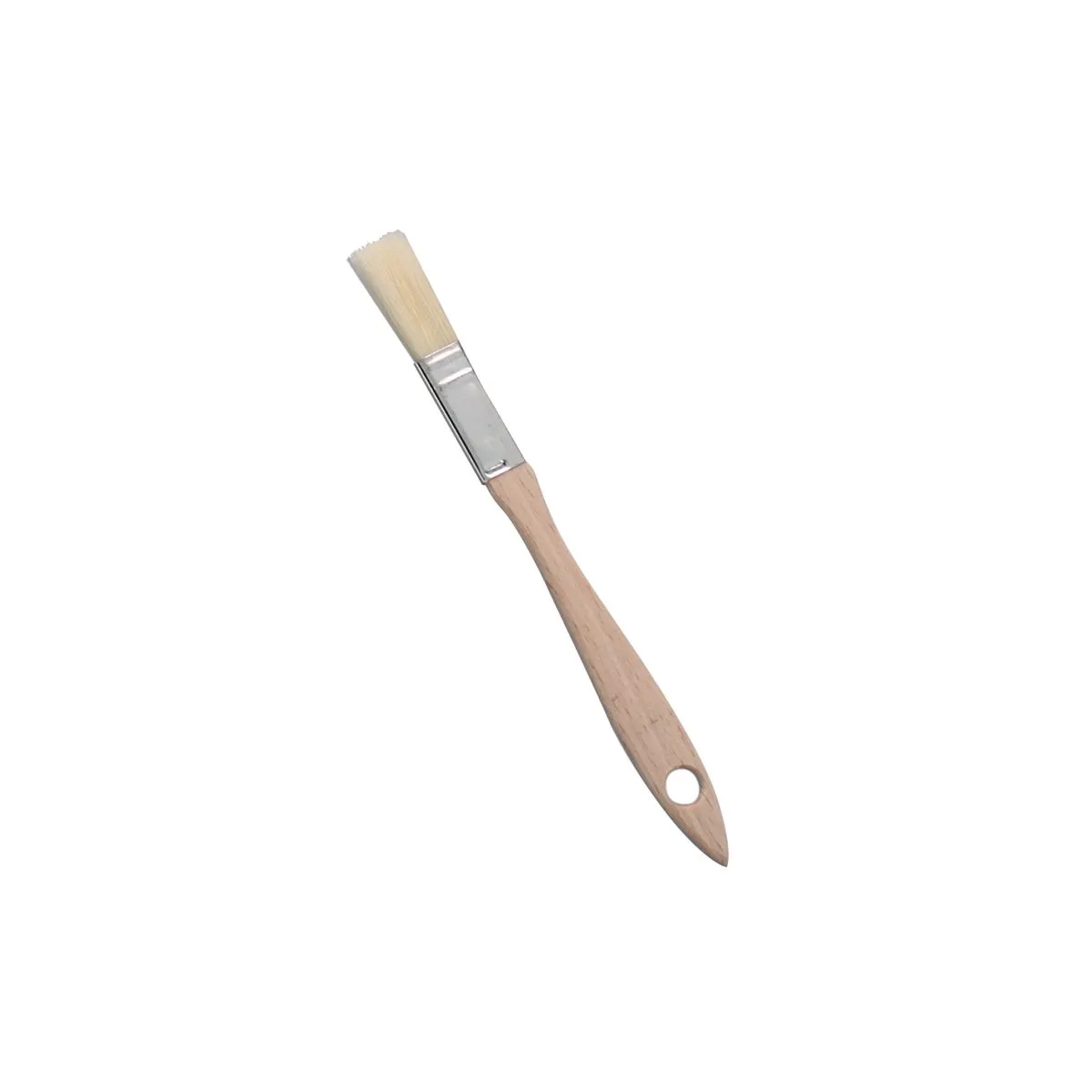 Schneider Pennello con manico in legno; 18x1x0.4 cm (LxLxH); bianco