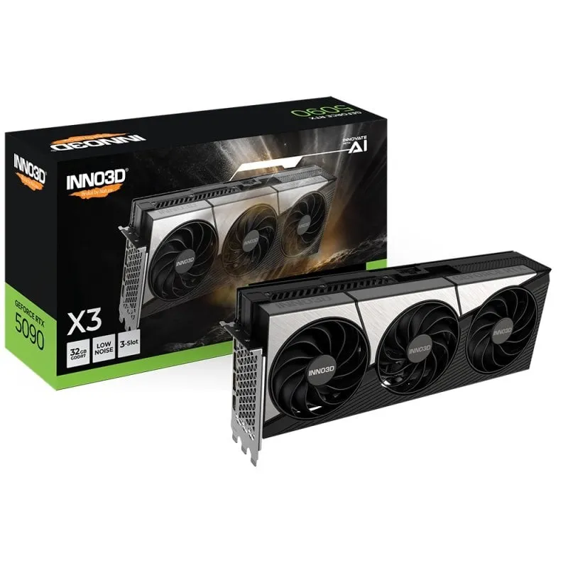 Scheda grafica GeForce RTX 5090 X3 da 32 GB GDDR7 Reflex 2 RTX AI DLSS4