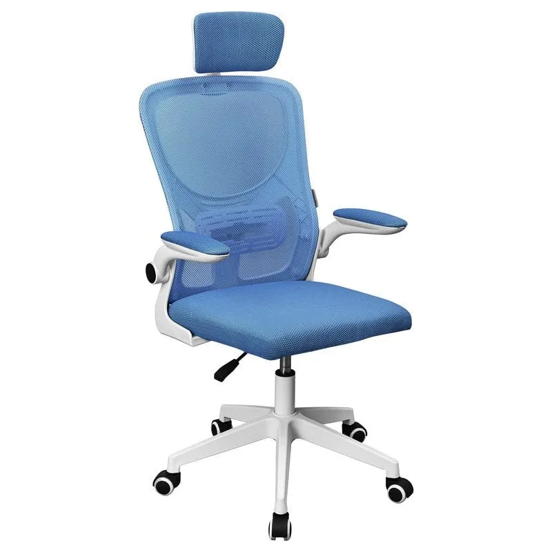 Mars Gaming Mgc-ergoplus Sedia ergonomica Supporto lombare Rete traspirante Altezza 115-125 cm Blu