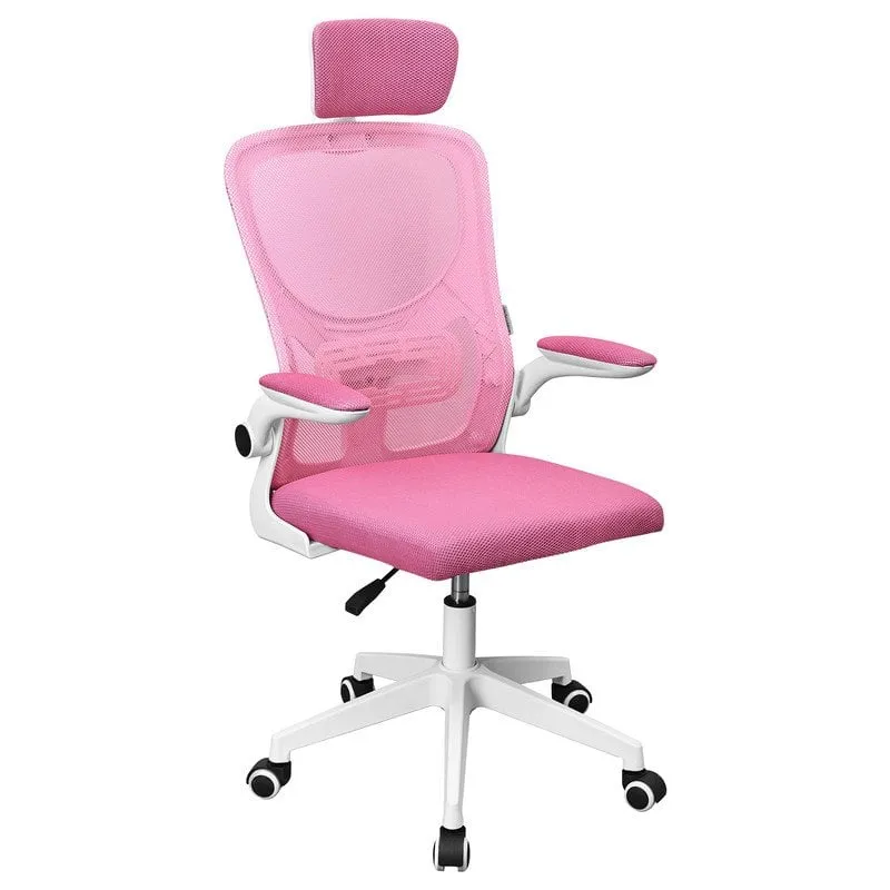 Mars Gaming Mgc-ergoplus Sedia ergonomica Supporto lombare Rete traspirante Altezza 115-125 cm Rosa