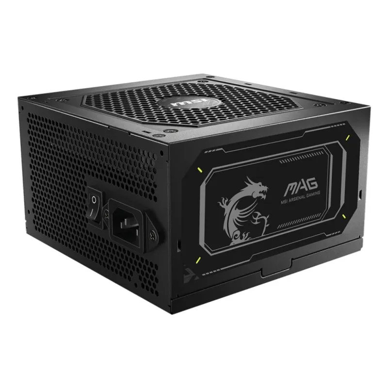 Fonte di Alimentazione MSI MAG A850GL PCIE5 II 850W 80 PLUS Gold Modulare