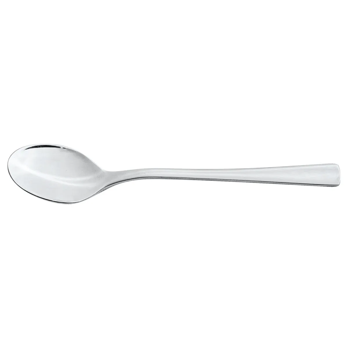 12x PULSIVA Cucchiaino da caffè Hamburg; 11.4 cm (L); argento, manico argento; 12 pz. / Pacco