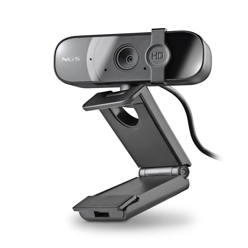 NGS XPRESSCAM 1080HD Webcam per PC FullHD 1080p USB 2.0 con microfono integrato