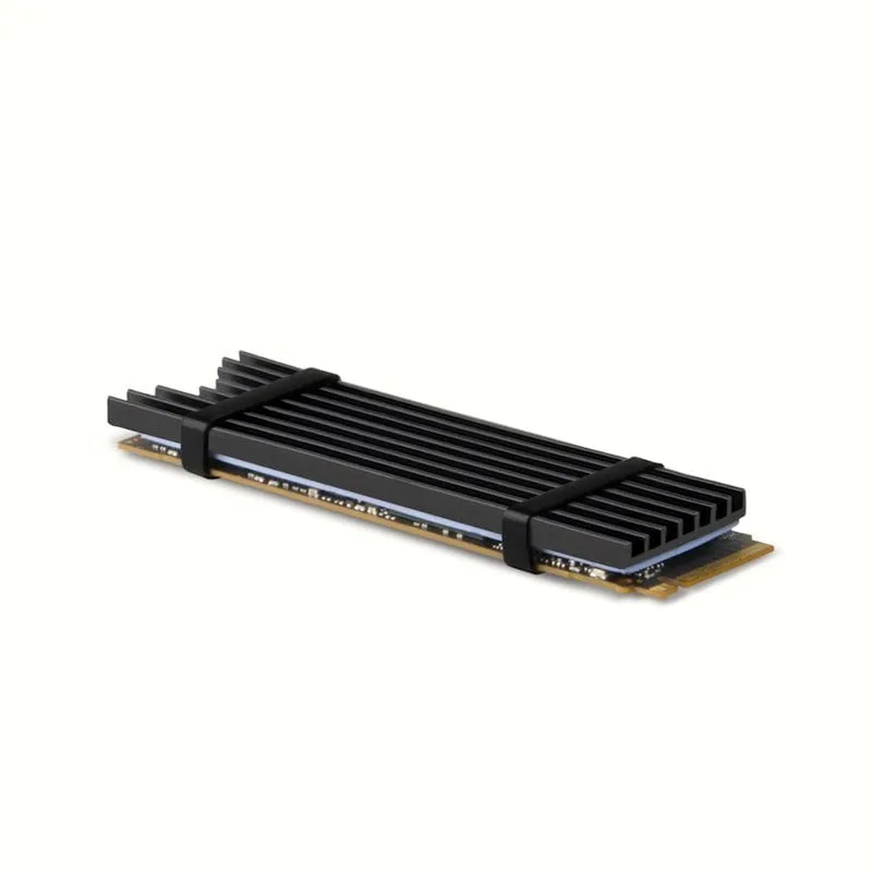 Dissipatore di calore passivo Axagon Clr-m2l3 - SSD M.2, SSD da 80 mm, alluminio, cuscinetti termici in silicone, altezza 3 mm