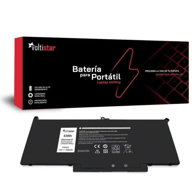 Batteria Voltistar Dell Latitude 7280 7380 7480 F3YGT 7,6V