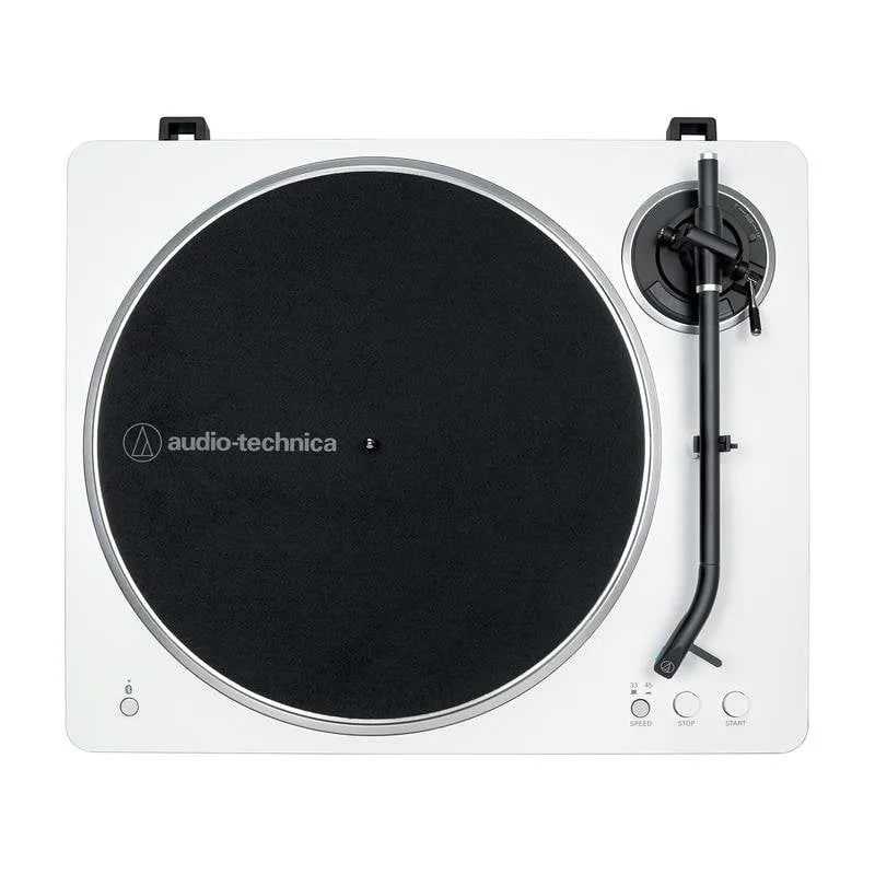 Giradischi Audio-Technica AT-LP70XBT Bluetooth 5.2 a cinghia bianco