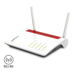 Modem router 5G BOX 6850 v2 International Edition Mesh Dual Band White e Red 20003181