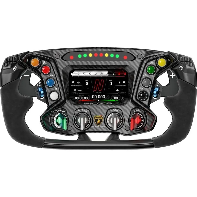 Volante Moza Racing X Automobili Lamborghini Squadra Corse Essenza Scv12 Volante Sim Racing