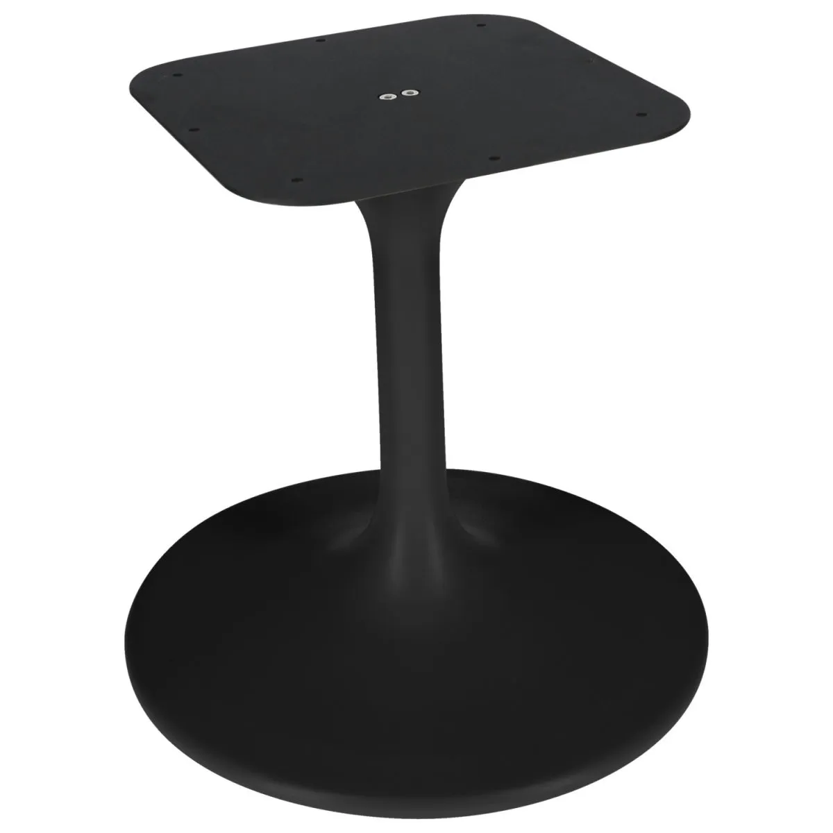 VEGA Base per tavolo basso Tulip da esterno Tromba; 36x50 cm (ØxH); nero