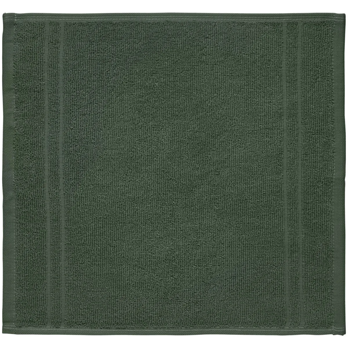 10x ERWIN M. Asciugamano bidet Dina; 30x30 cm (LxL); verde scuro; 10 pz. / Pacco