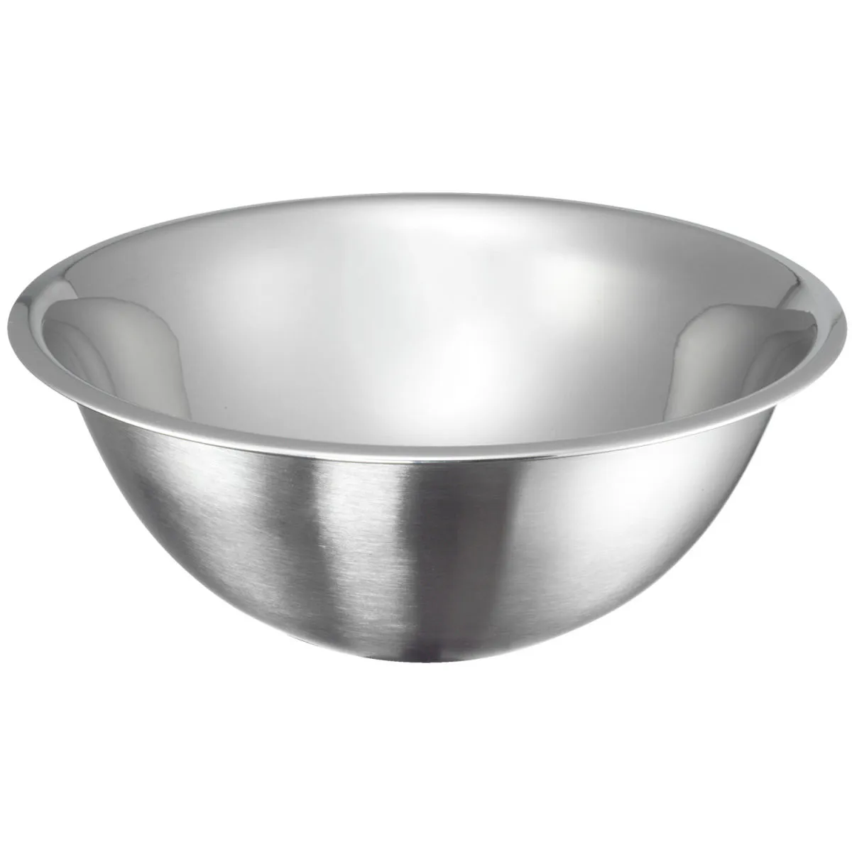 2x PULSIVA Ciotola da cucina Classic 2.0; 600 ml, 16x6 cm (ØxH); argento; 2 pz. / Pacco