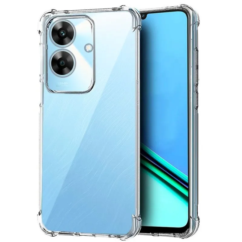 Custodia antiurto trasparente per smartphone Realme Note 60