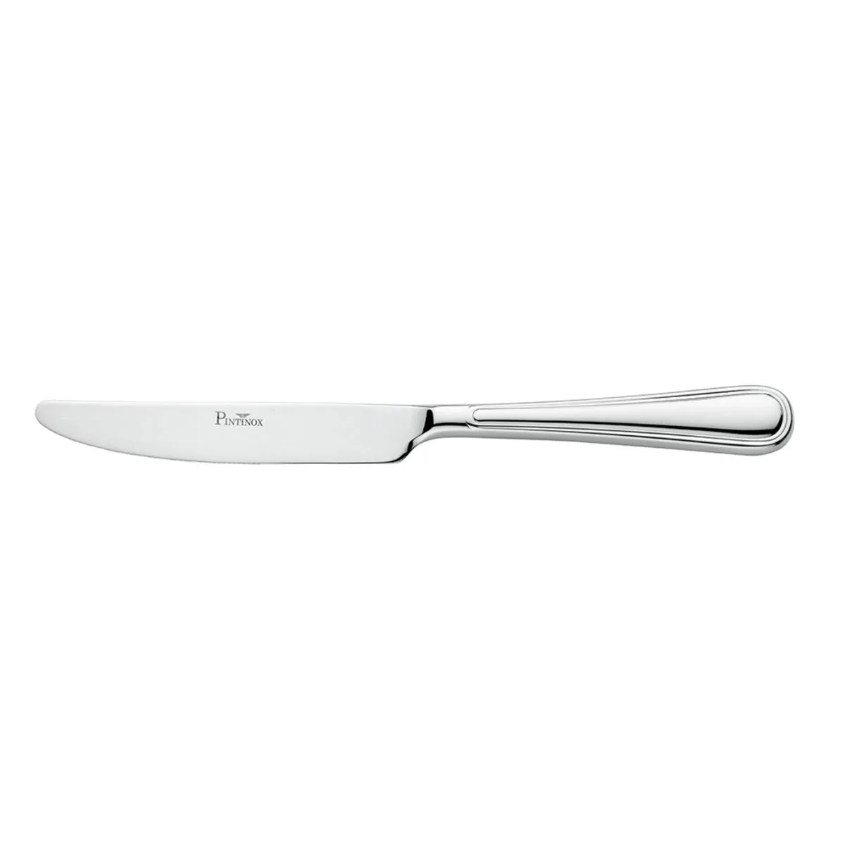 6x Pintinox Coltello da tavola manico cavo WESTMINSTER; 23.5 cm (L); argento; 6 pz. / Pacco