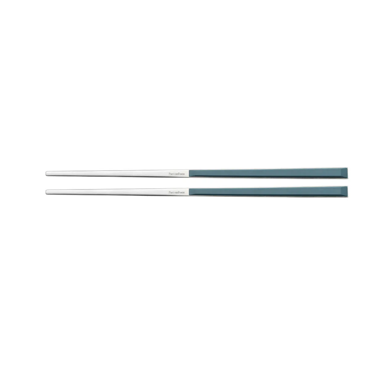 12x Pintinox Bacchette SUSHI PRO Satin manico ABS Nero; 22 cm (L); blu; 12 pz. / Pacco