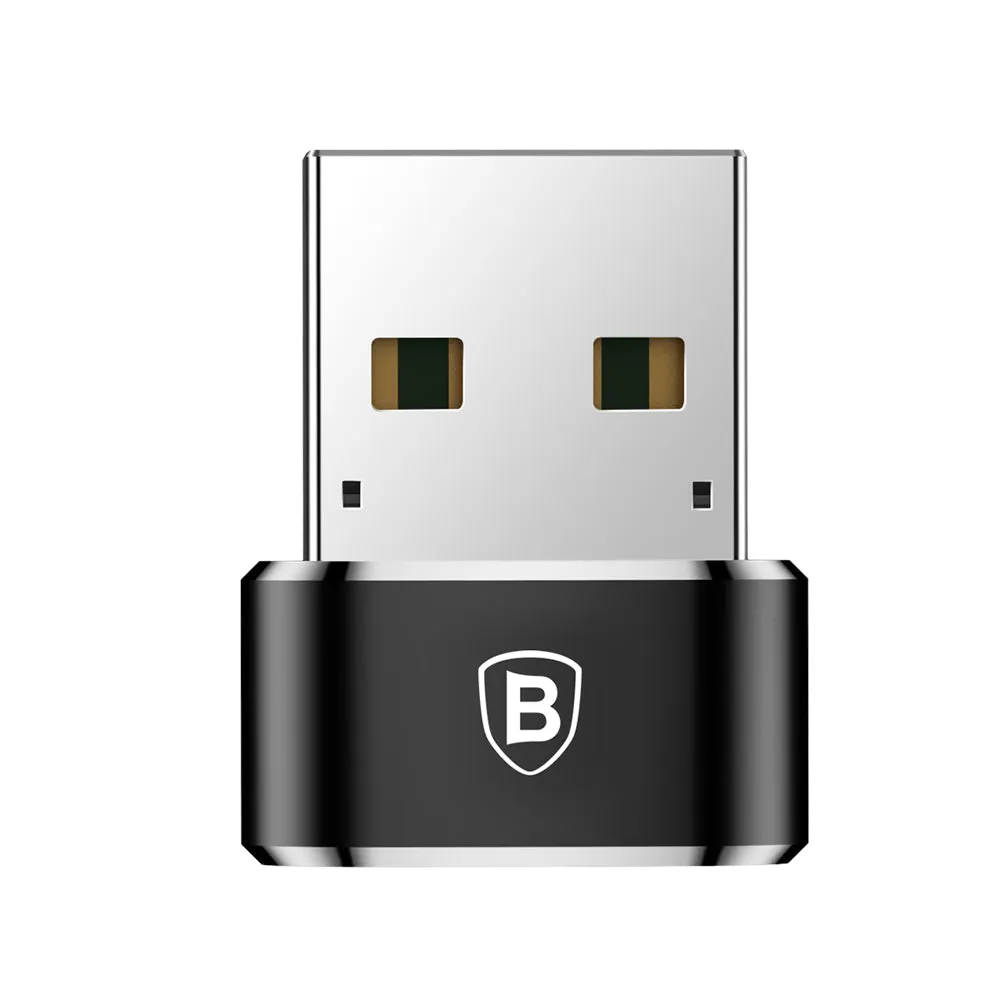 Adattatore Dati e Ricarica USB-C - USB-A Baseus, Nero CAAOTG-01