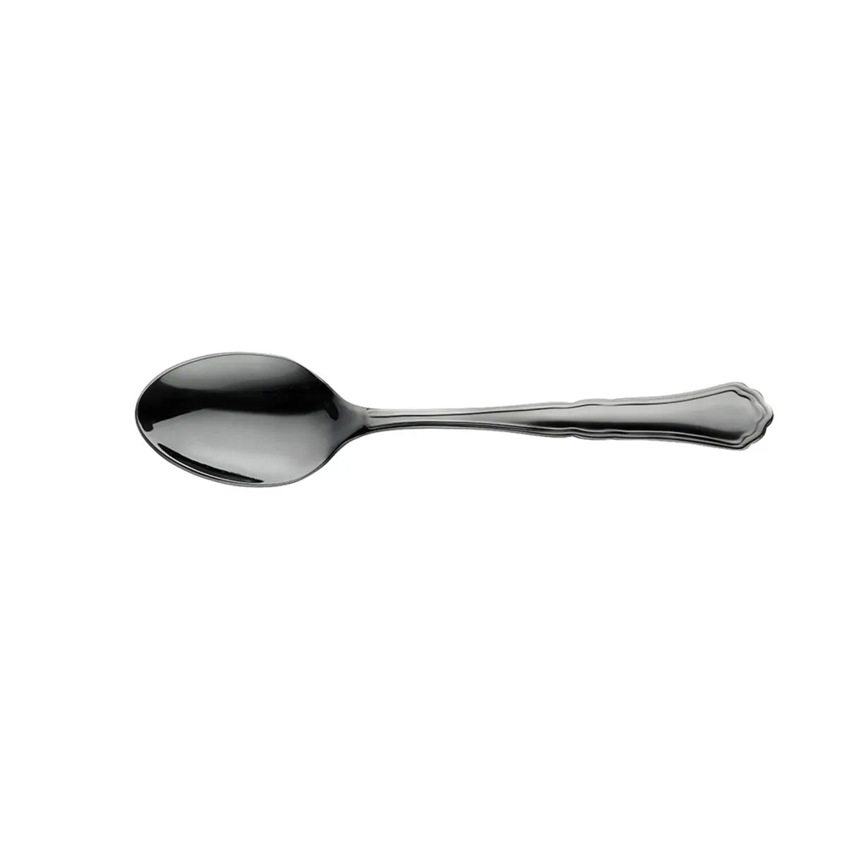 12x Pintinox Cucchiaino da espresso SETTECENTO Treasure Titan; 11.8 cm (L); antracite; 12 pz. / Pacco