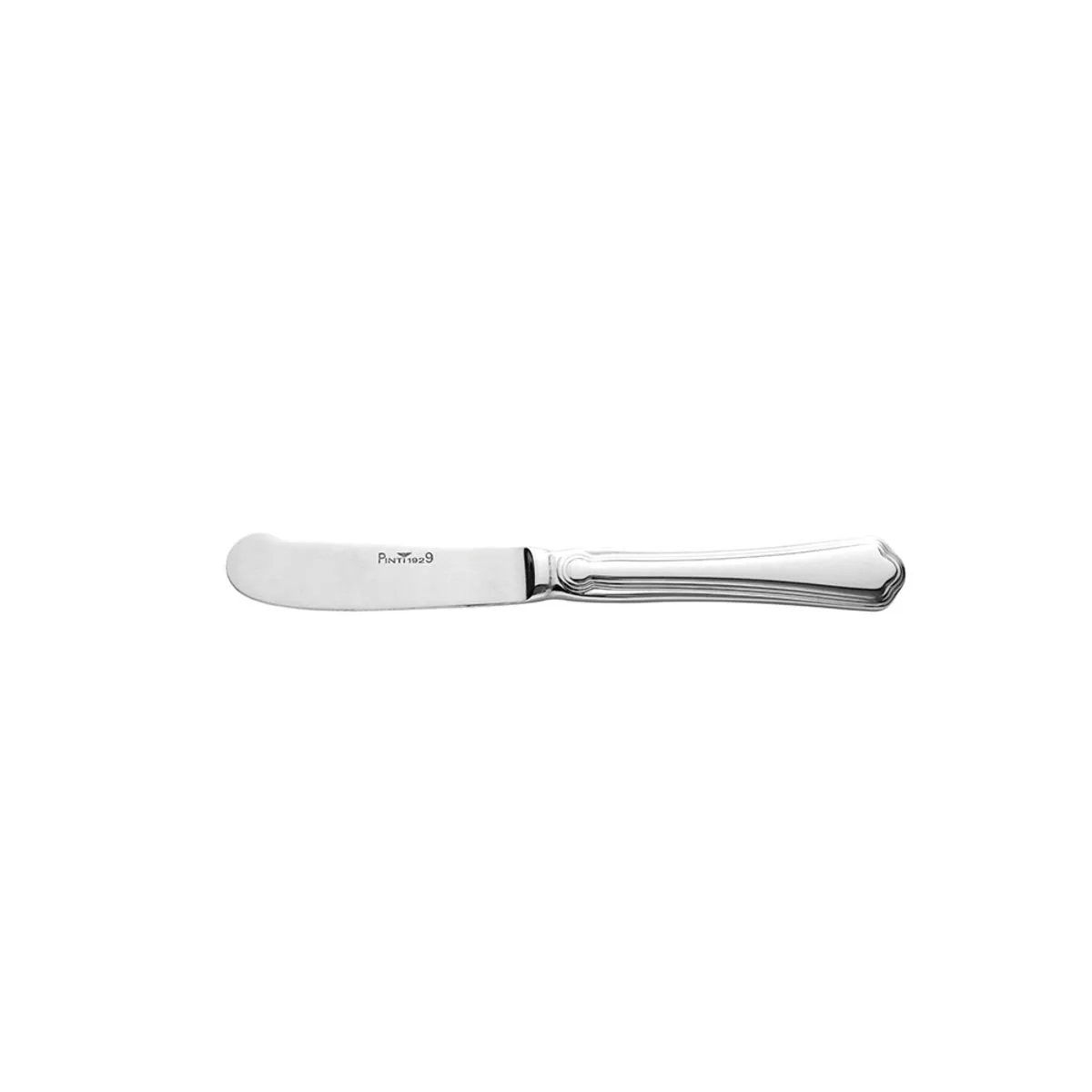 12x Pintinox Coltello da burro DUCALE; 18.5 cm (L); argento; 12 pz. / Pacco