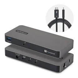 HUB 2 in 1 Thunderbolt 5 Gray 303UE TB5 HUB