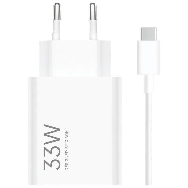 Caricatore Xiaomi 33W USB-A con cavo USB-A a USB-C