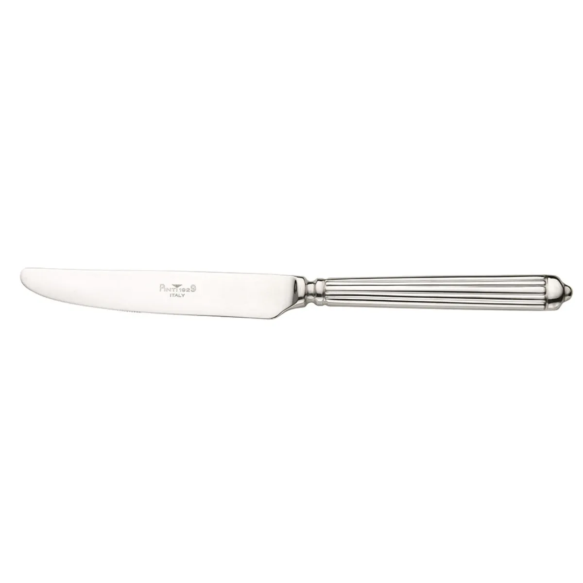 12x Pintinox Coltello da tavola ELLADE; 24 cm (L); argento; 12 pz. / Pacco