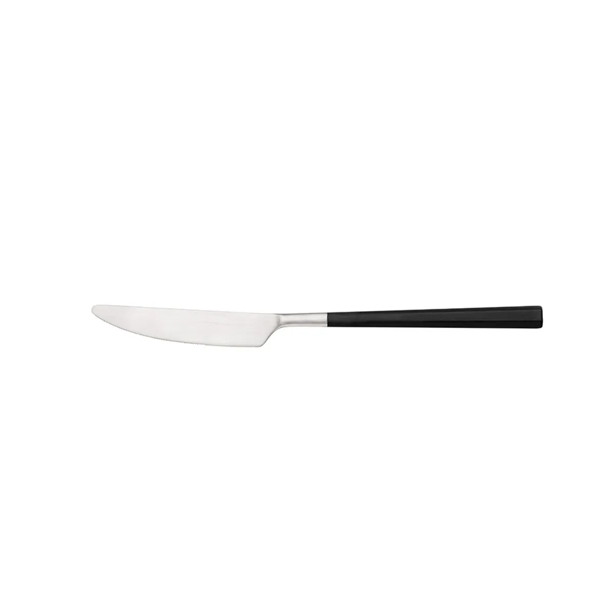 12x Pintinox Coltello da dessert HIVE Satin Forgiato manico ABS Azzurro; 19.7 cm (L); nero; 12 pz. / Pacco