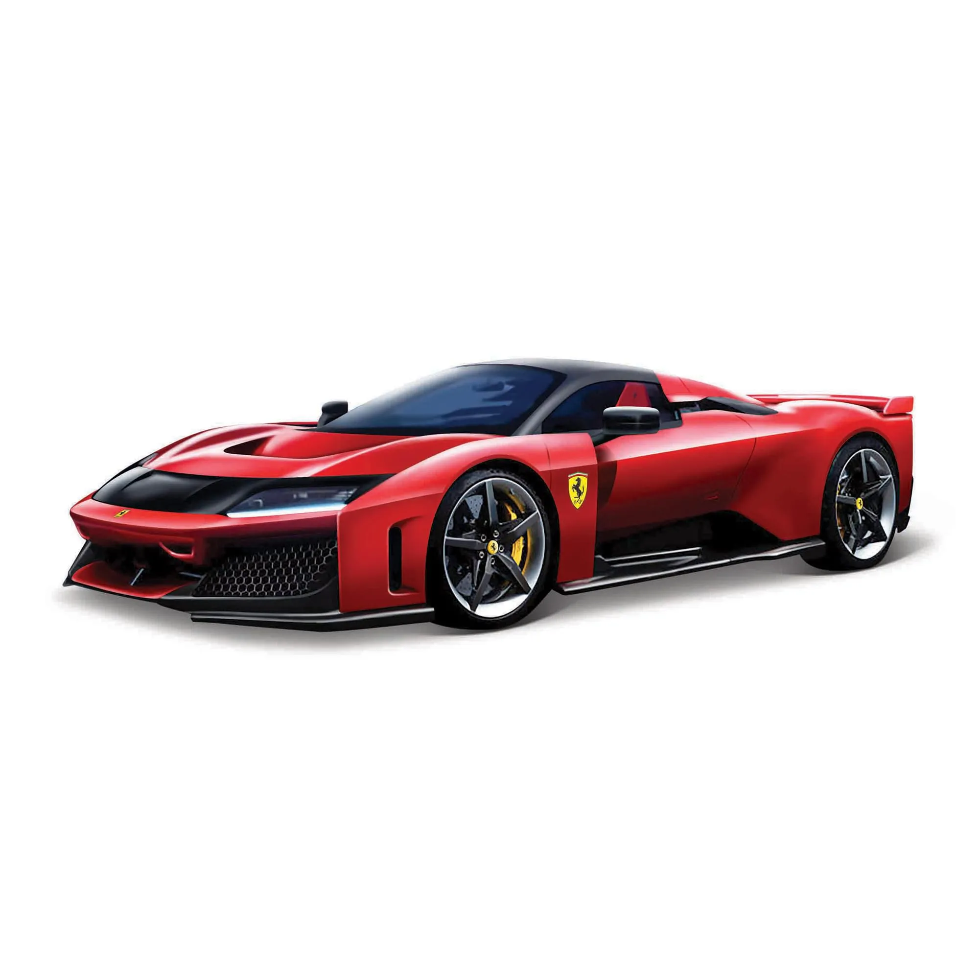 Bburago Ferrari F80 - Modellino di auto pressofuso in scala 1:43 | Replica Hypercar con licenza ufficiale Ferrari | Modello da collezione compatto | Rosso