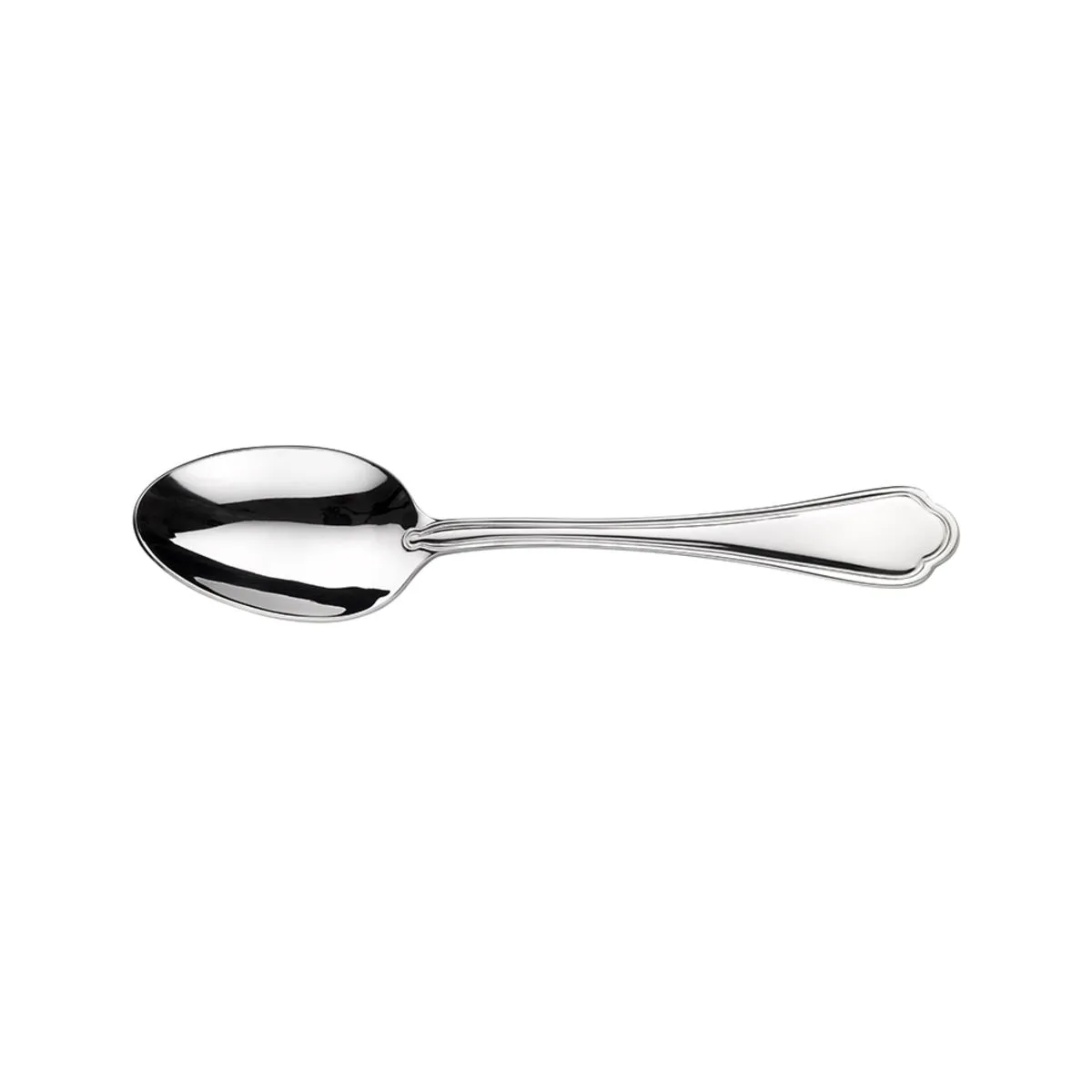 12x Pintinox Cucchiaio da tavola DUCALE; 20.5 cm (L); argento; 12 pz. / Pacco