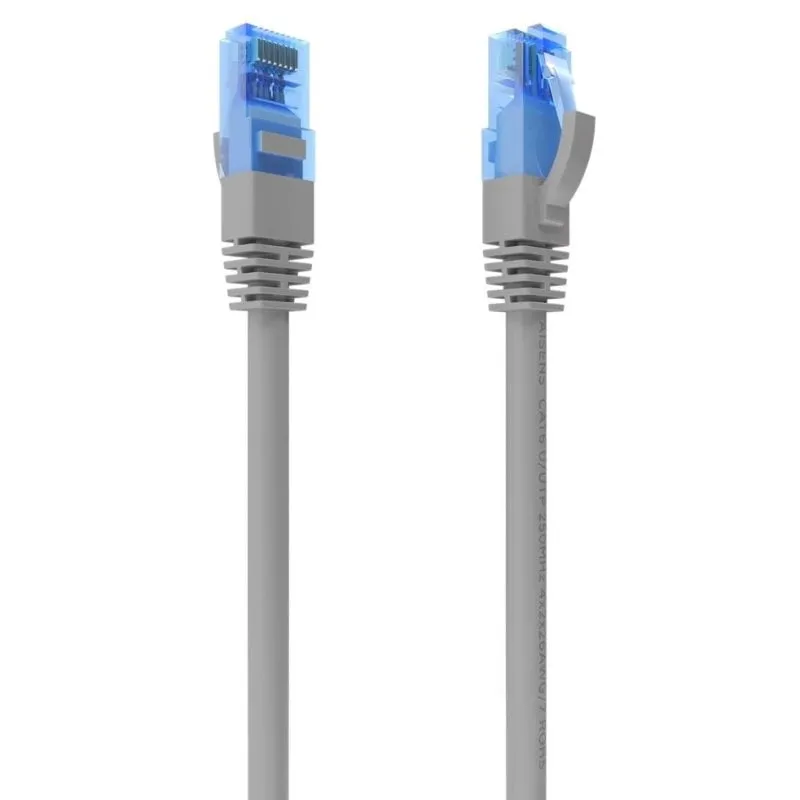 Cavo di rete Aisens A135-0771 RJ45 Cat.6 UTP AWG26 CCA 25 cm grigio
