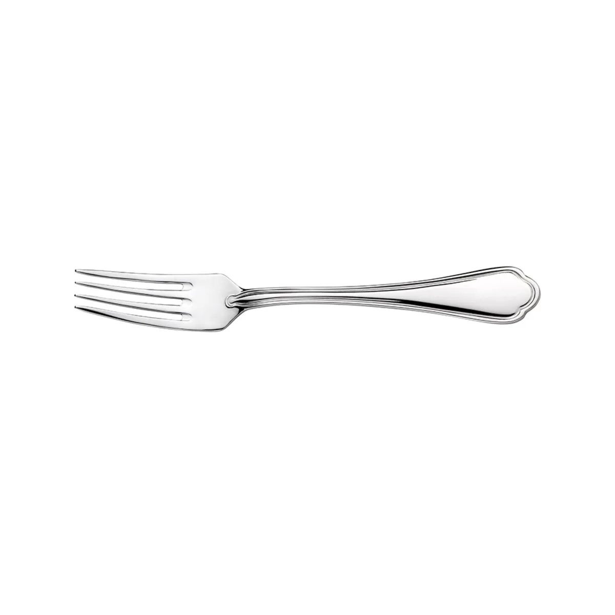 12x Pintinox Forchetta da tavola DUCALE; 20.2 cm (L); argento; 12 pz. / Pacco