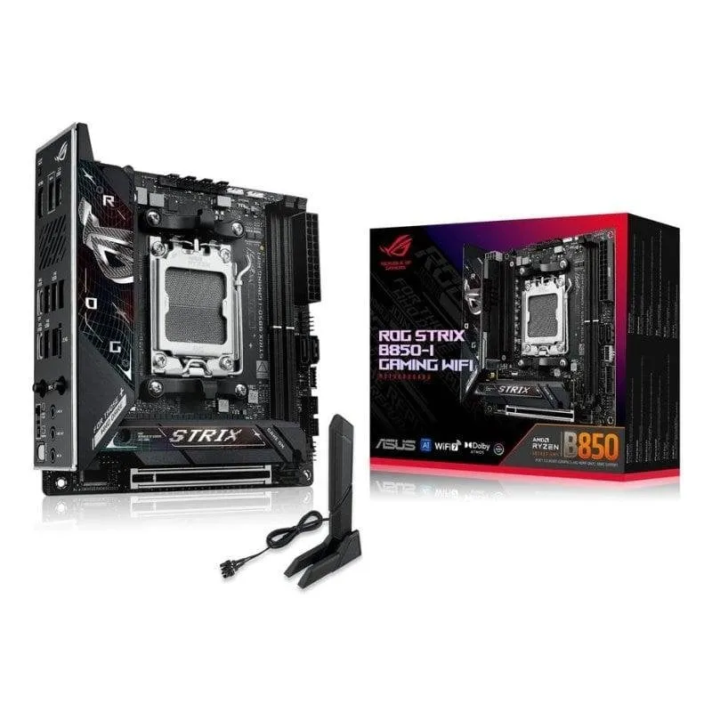 Scheda Madre ASUS ROG STRIX B850-I GAMING WIFI B850 AM5 DDR5 Mini ITX WiFi 7 RGB