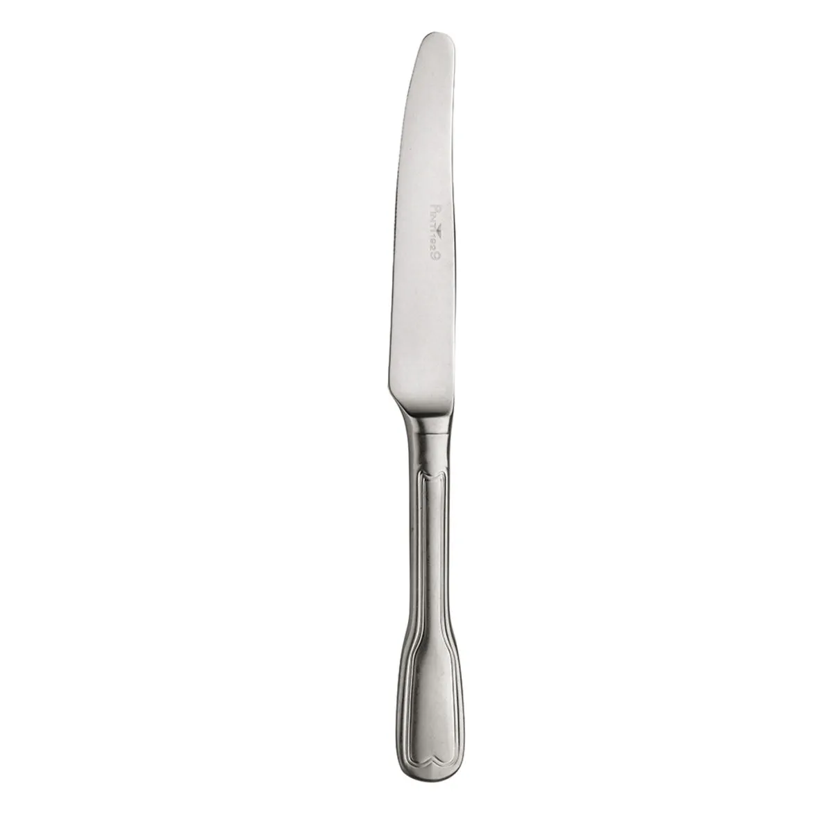 12x Pintinox Coltello da tavola VITTORIALE SW; 24 cm (L); argento; 12 pz. / Pacco
