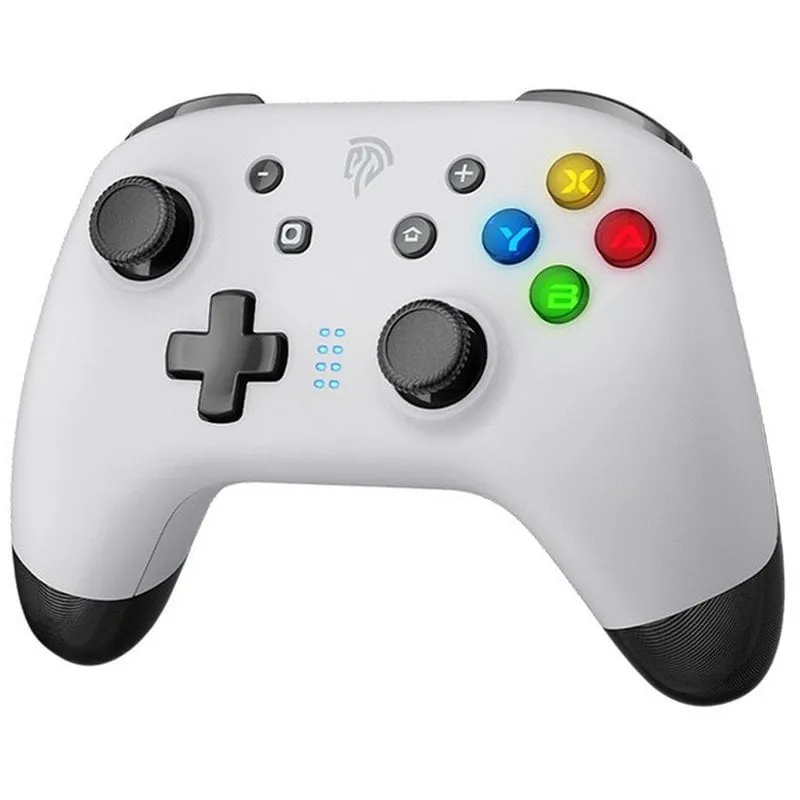 EasySMX ESM-9124 Gamepad wireless Bluetooth/2,4 GHz bianco per Nintendo Switch/PC/Android/iOS