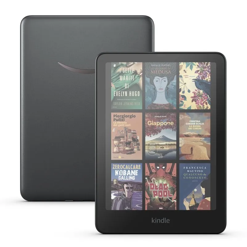 Amazon Kindle Colorsoft Signature Edition E-Reader a colori 32 GB WiFi con ricarica wireless e luce
